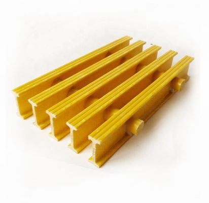 Anti-slip hoge sterkte Pultruded GRP glasvezel rooster gangpad met snijservice