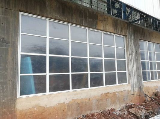 Industrieel glasvezel venster voor corrosieve omgevingen Maximale breedte 1m Aanpasbaar