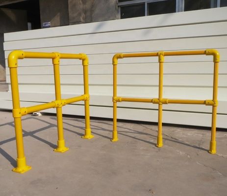 Chemisch bestand pultrudeerd GFRP handrail hek geïsoleerd voor maximale bescherming