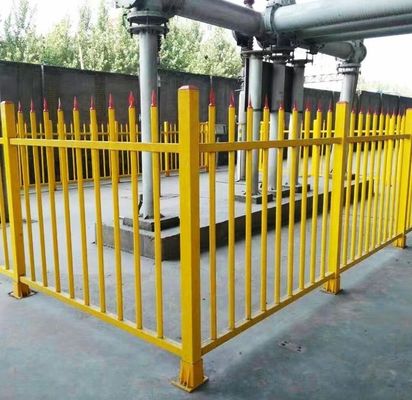 Chemisch bestand pultrudeerd GFRP handrail hek geïsoleerd voor maximale bescherming