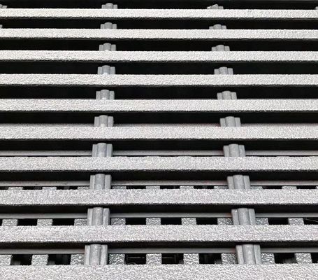 40% open gebied glasvezel dekvloer FRP rooster gangpad voor klantvereisten