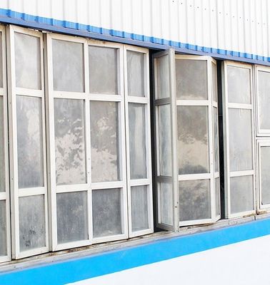 Hoogtemperatuurbestendige verticale GRP FRP-ruitblind voor industriële toepassingen