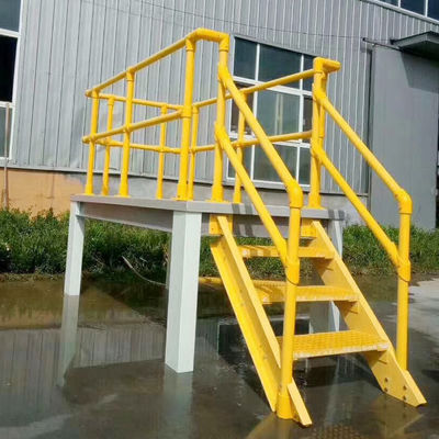 Gepersonaliseerde kleuren Super glad oppervlak Hoge sterkte FRP Pultrusion I Shape Beam Profielen