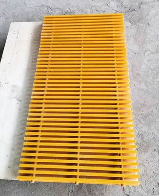 Anti-slip FRP-graafdrainratten met chemische weerstand en snijservice