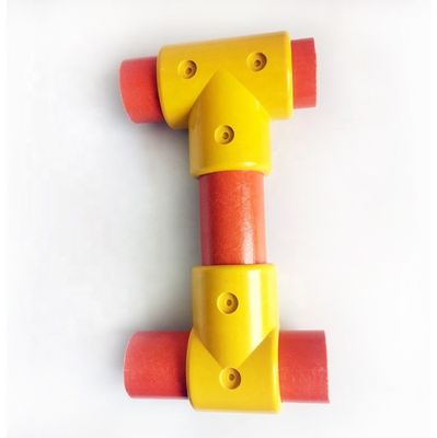 50 mm FRP Ronde handrail connectoren Glasvezel handrail accessoires met UV-bescherming