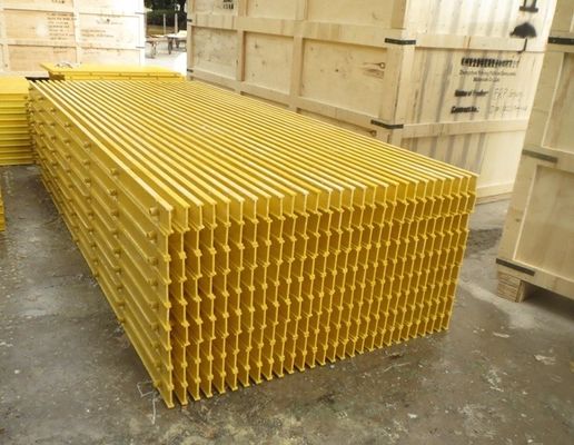 Snij FRP rooster loopbrug Corrosiebestendige oplossing voor Pultrusion van glasvezel