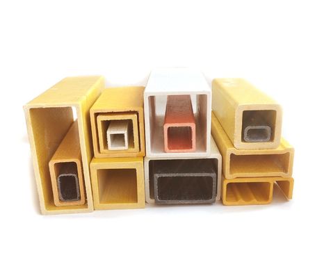 Snijdservice gladde 16 mm tot 50 mm FRP vierkantbuisprofielen voor geïsoleerde hekpost