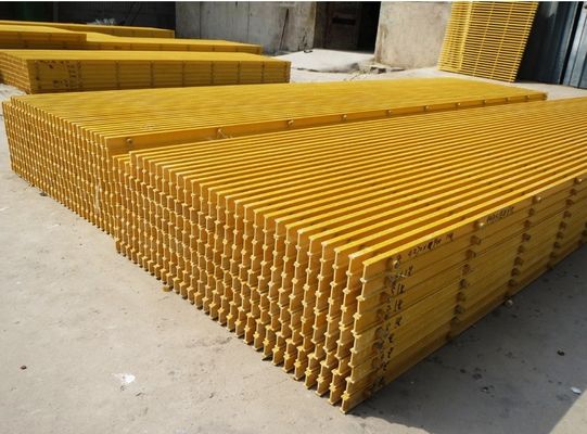38 mm hoogsterke FRP-pultrusiegratten met een grote draagruimte en 40% open gebied
