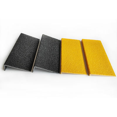 Anti-slip FRP strips in aangepaste kleuren voor buiten plastic hoek toepassingen