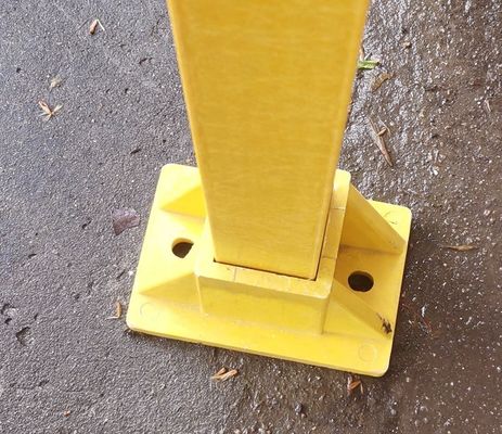 Op maat gemaakte hoge sterkte pultruded FRP veiligheids hek voor geïsoleerde handrail bescherming