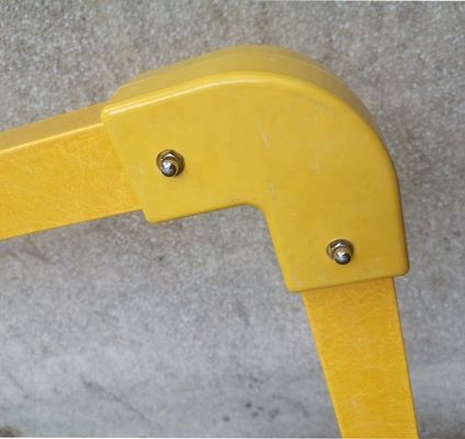 Op maat gemaakte hoge sterkte pultruded FRP veiligheids hek voor geïsoleerde handrail bescherming