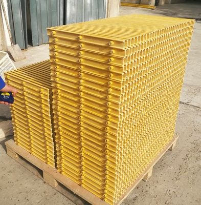 Techniek Pultruded anti-skid geïsoleerde FRP veiligheidsgratten voor industriële omgevingen