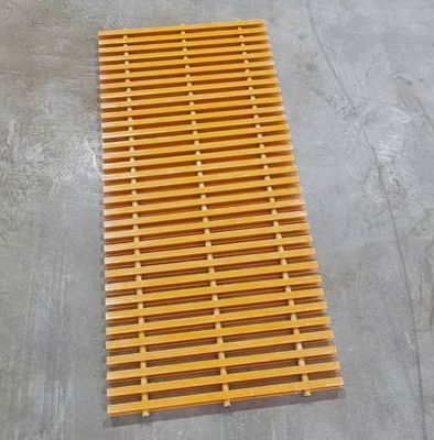 Techniek Pultruded anti-skid geïsoleerde FRP veiligheidsgratten voor industriële omgevingen