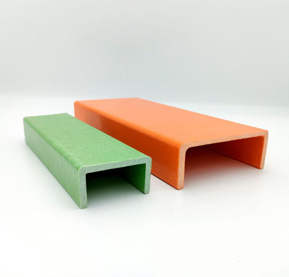 Hoge sterkte glasvezel ladder kanaal materiaal 70mm 84mm 88mm voor aangepaste kleuren