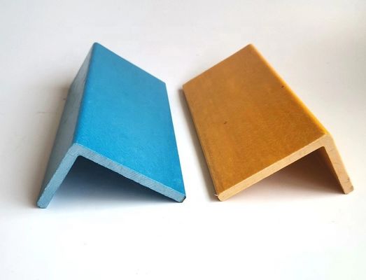 L-vormige hoekbalkprofielen van glasvezelversterkt kunststof