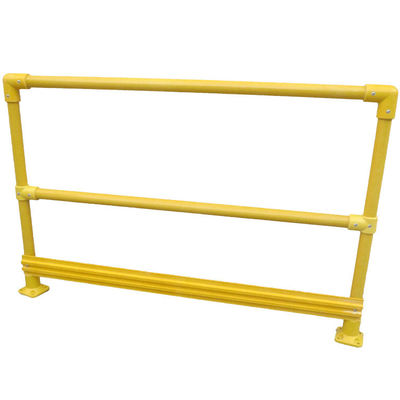 Buiten FRP hek Duurzaam glasvezel pultrusie ontwerp voor UV-bescherming handrail