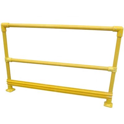 Industrial Design Style FRP Glasvezel Ronde buis hek met chemische elektrische toepassing