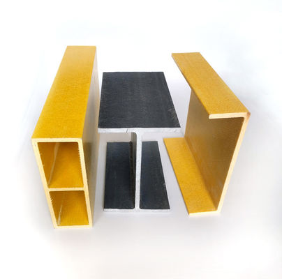 Structuren Ondersteuning met chemisch bestand GFRP Z-profiel Glad en duurzaam materiaal