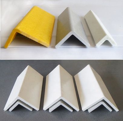 Glasvezelversterkt kunststof L-hoekprofiel 20 mm 30 mm 40 mm 60 mm 76 mm Hoge sterkte