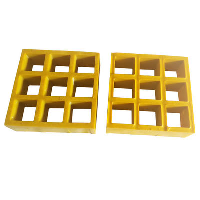 Concave geslepen FRP glasvezel rooster voor anti-corrosie platform toepassing