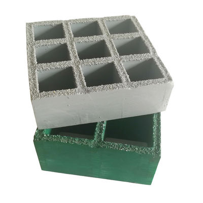 Concave geslepen FRP glasvezel rooster voor anti-corrosie platform toepassing