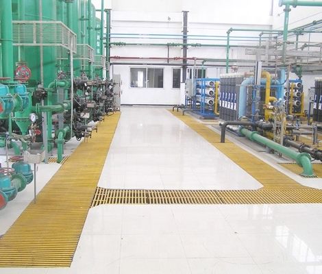 Anti-slip pultrusie roosters van glasvezel voor aangepaste afmetingen en platforms