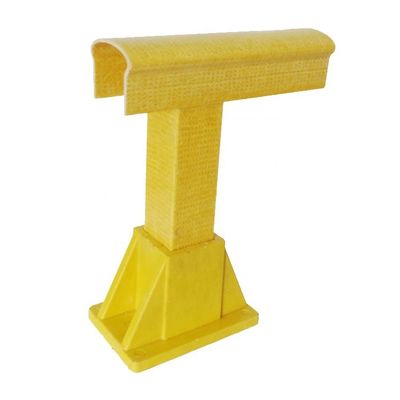 Gepersonaliseerde lengte chemisch bestand duurzaam glasvezel FRP samengesteld vierkant handrail monster