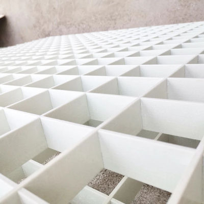 Lichtgewicht FRP plafondpaneel van glasvezel van kunststof met pultrudeertechniek