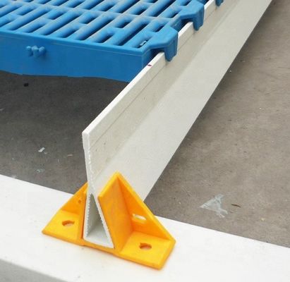 GRP glasvezel FRP pluimveebroiler slate vloerondersteuningsbalk met pultrusietechniek