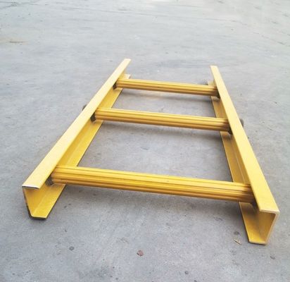 Type 1   250 lbs Gewichtscapaciteit Elektrisch Geïsoleerd GRP FRP Glasvezel Rechte Ladder