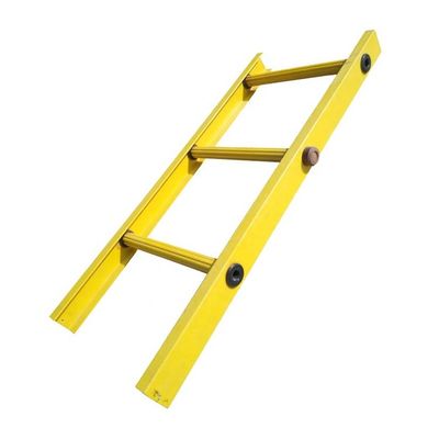 Lichte, draagbare, gladde FRP-composite trapladder ontworpen voor elektronische apparaten