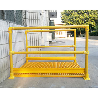 UV-bescherming Hoogsterkte geïsoleerde balustrades en handgrepen van glasvezel