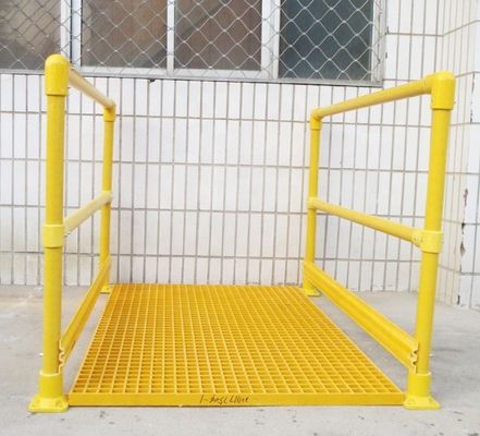 UV-bescherming Hoogsterkte geïsoleerde balustrades en handgrepen van glasvezel