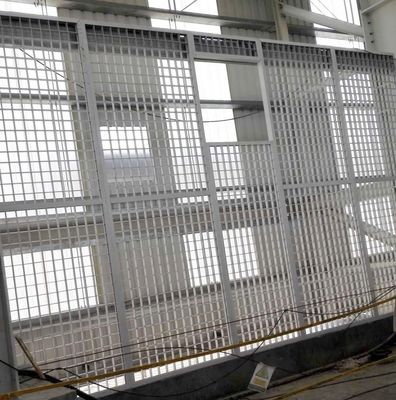 Geïsoleerd GRP-veiligheidshek gemaakt van sterk en chemisch corrosiebestendig FRP