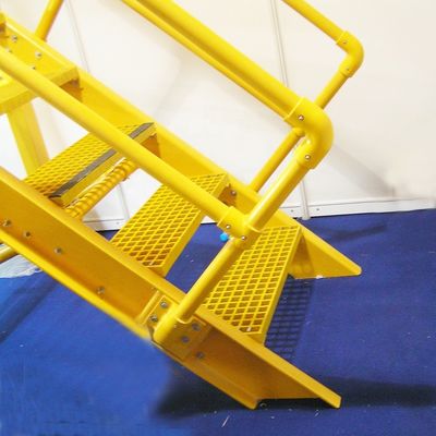 Geïsoleerde FRP-trappenrailing voor vezeltrappen