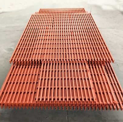 Lange levensduur Pultruded FRP Dock Grating Walkway met 40% open gebied en snijwerk