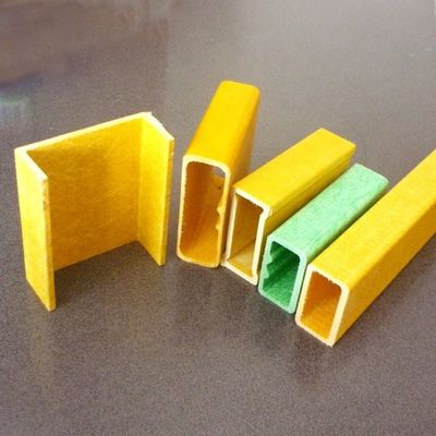 Als vereiste vierkant GRP Pipe Frp Vierkant Holle Sectie Glasvezel Doos Tube Profiel