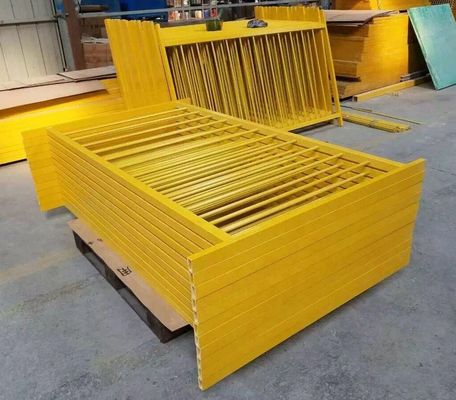 Duurzaam glasvezel samengesteld versterkt kunststof omheining Pultruded en aanpasbaar