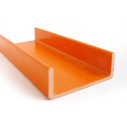 Als vereiste anti-corrosie GRP FRP kanaal sectie glasvezel C-vorm kanaal