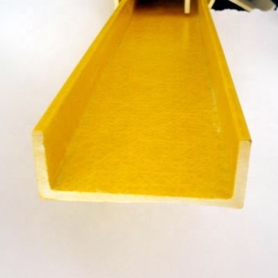 Als vereiste anti-corrosie GRP FRP kanaal sectie glasvezel C-vorm kanaal
