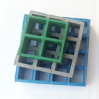 Anti-slip oppervlak glasvezel vloerrooster met anti-corrosie functie voor de stoeprand