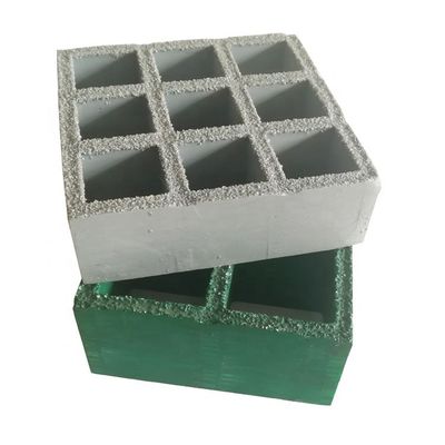 Anti-slip oppervlak glasvezel vloerrooster met anti-corrosie functie voor de stoeprand
