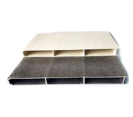 Op maat gemaakte open ruimte Pultruded glasvezel rooster voor anti-slip GRP FRP dekvloer