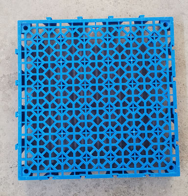 40x40x4.0cm PP vergrendelbare plastic mat voor gemakkelijk wassen van auto's en garage vloerbedekking
