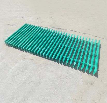 25 mm 38 mm GFRP glasvezel Pultruded FRP vloerrooster voor dekwand