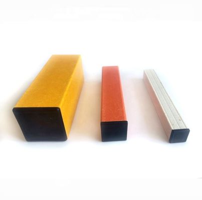 UV-beschermde vierkant holle buisprofielen van FRP-glasvezel voor buitenste ladderconstructies