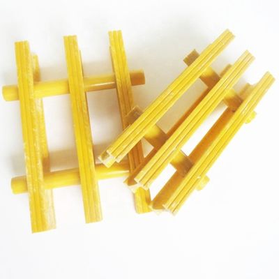 Hogersterke FRP glasvezel composiet rooster met aangepaste lengte 25 mm tot 65 mm