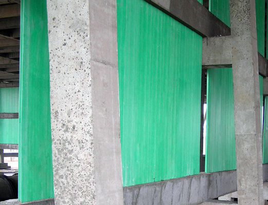 Snijden industriële barrières Muur FRP windbarrière Muurpaneel voor geluidsdichte muur
