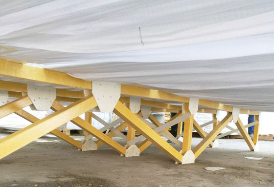 Glanzige FRP-composites de ultieme oplossing voor afvalwaterzuivering