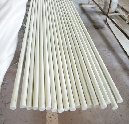 Snijdservice 16 mm hoge sterkte wit glasvezelstaaf voor gladde en flexibele palen